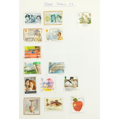 2033 - Extensive collection of world stamps arranged in nineteen albums including Cuba, Cyprus, Africa and ... 