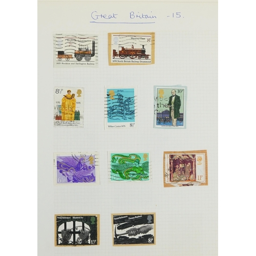 2033 - Extensive collection of world stamps arranged in nineteen albums including Cuba, Cyprus, Africa and ... 