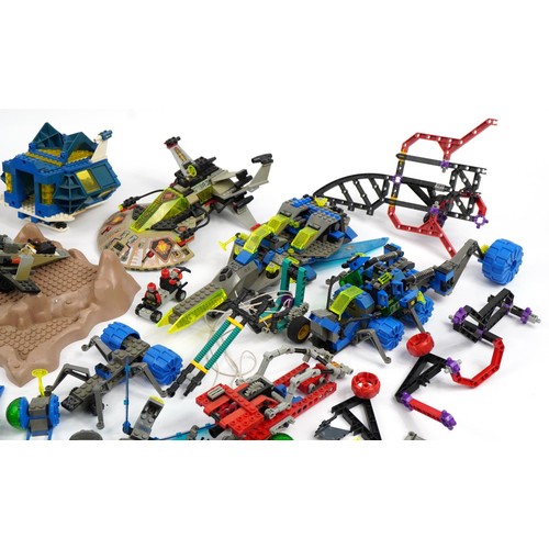 1458 - Collection of vintage Lego with instructions including Lego Technic 8222, Lego System 6907/6909, 696... 