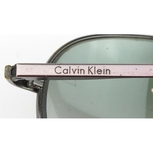 1686 - Three pairs of vintage sunglasses including RayBan and Calvin Klein