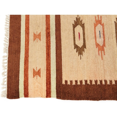 494 - Rectangular Turkish Kilim rug, 125cm x 78cm