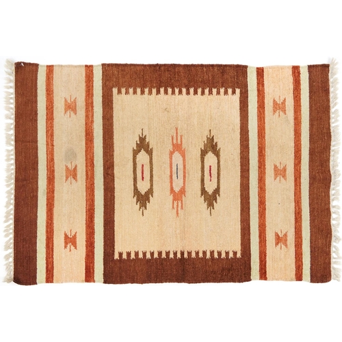 494 - Rectangular Turkish Kilim rug, 125cm x 78cm