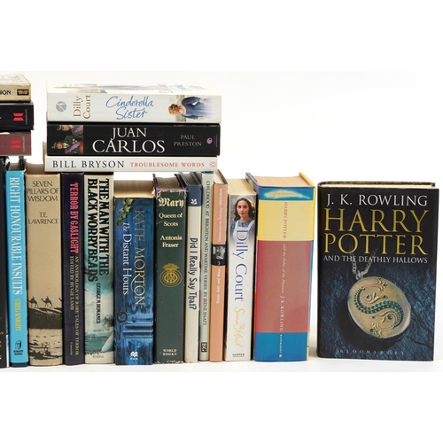 1236 - Various hardback novels including Flora Frazer The Unruly Queen, Harry Potter and The Order of the P... 