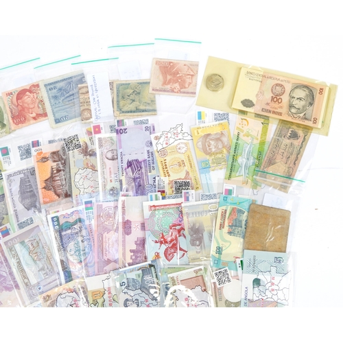 1945 - Collection of world banknotes