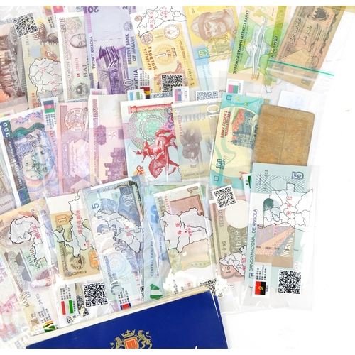 1945 - Collection of world banknotes