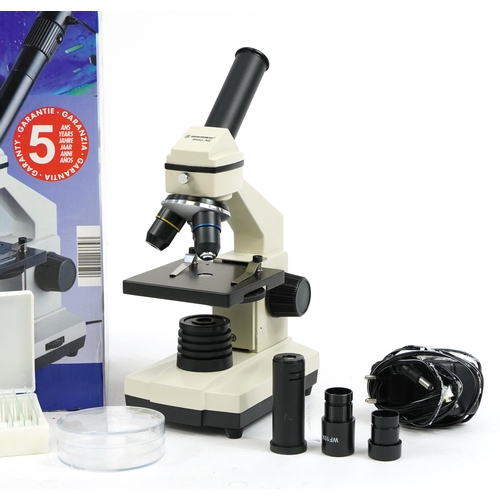 1399 - Bresser Biolux NG 40X-1024X microscope with box