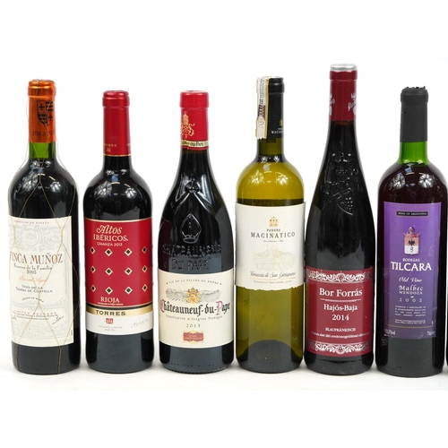 1292 - Seven bottles of wine including 2009 Chateau Millegrand Minervios, 2013 Chateau Neuf du Pape and 200... 