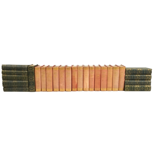 2036 - Collection of hardback books comprising Charles Dickens Imperial Edition and Lytton printed by G J H... 