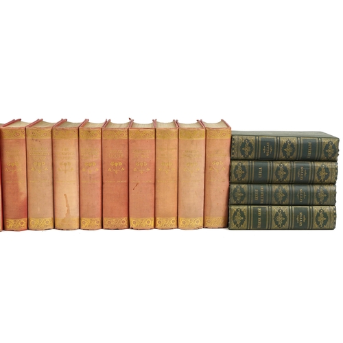 2036 - Collection of hardback books comprising Charles Dickens Imperial Edition and Lytton printed by G J H... 