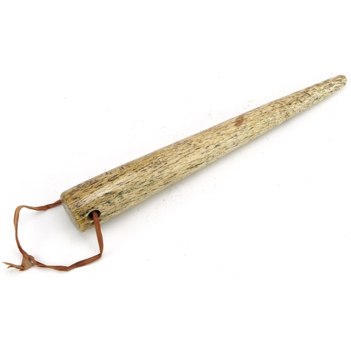 486 - Marine interest whalebone marlin spike, 30cm in length