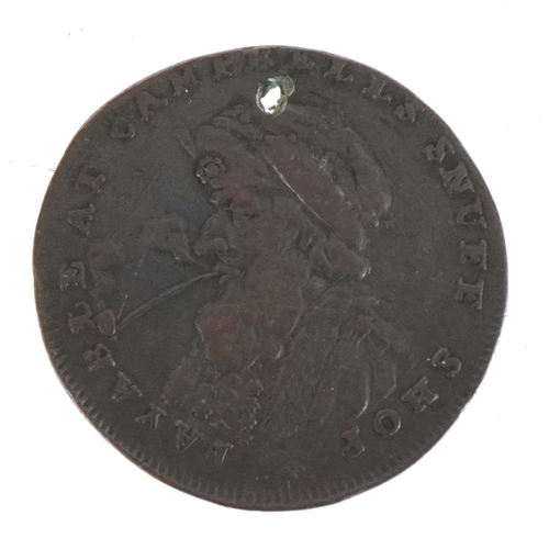 1925 - 18th century snuff token dated 1796