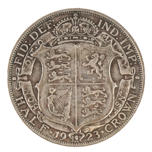 1921 - George V 1923 half crown