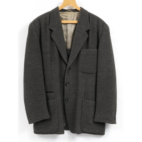 1706 - Hilton, alpacca gentleman's jacket, 85cm in length