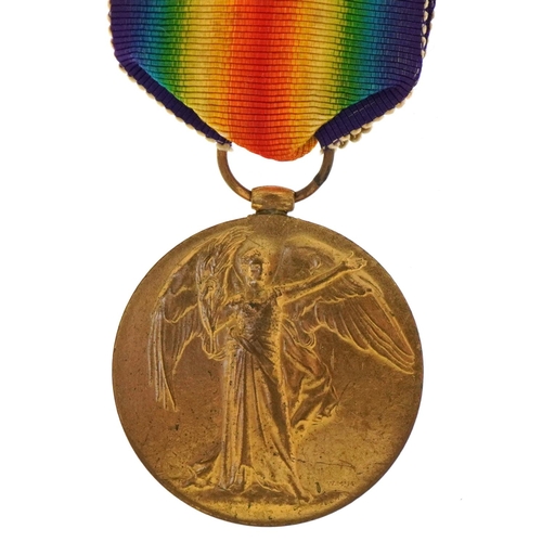 1748 - British military World War I Victory medal awarded to S4-086977PTE.E.J.WEATHERLEY.A.S.C.