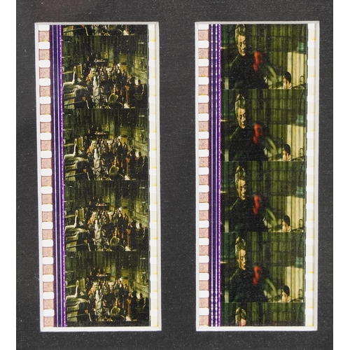 1410 - Three limited edition film cell displays comprising The Matrix, Harry Potter and the Chamber of Secr... 