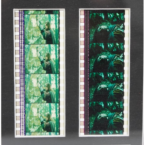 1410 - Three limited edition film cell displays comprising The Matrix, Harry Potter and the Chamber of Secr... 