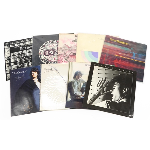 1722 - Vinyl LP records including Peter Bardens, Curved Air, Caravan, Gong and Peter Hammill