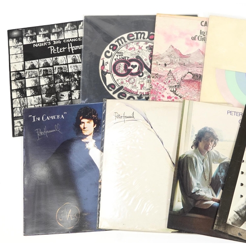 1722 - Vinyl LP records including Peter Bardens, Curved Air, Caravan, Gong and Peter Hammill