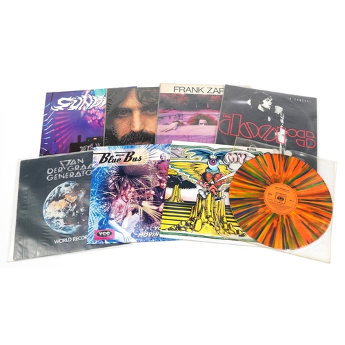 1731 - Vinyl LP records including Frank Zappa Hot Rats, The Doors and Blue Bus