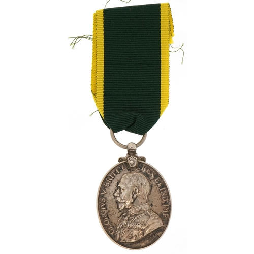 1749 - British military World War II Territorial Efficient Service medal awarded to 4258994 FSR.R.GEGGIE.7N... 