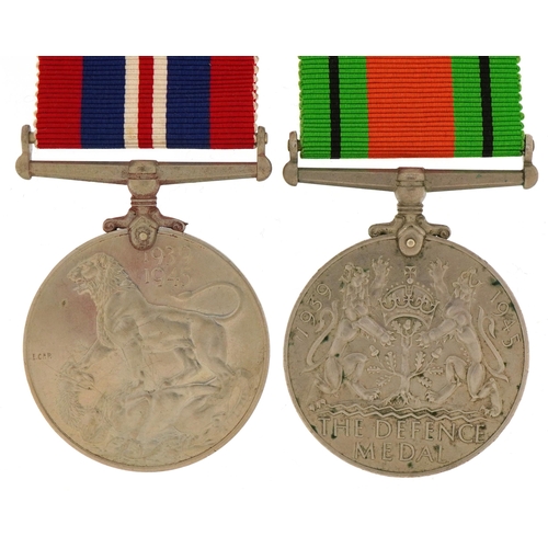 1756 - Two British military World War II medals relating to Edward George Gibson, RAF died whilst in a Japa... 