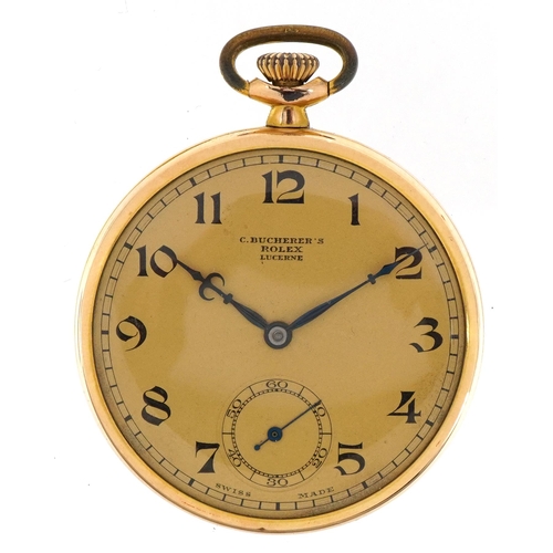 Bucherer pocket outlet watch