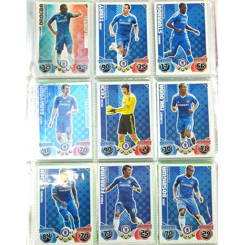 1432 - Topps Match Attax football cards including Sorensen, Scholls, Ferguson, Alonso and Upson West Ham pl... 