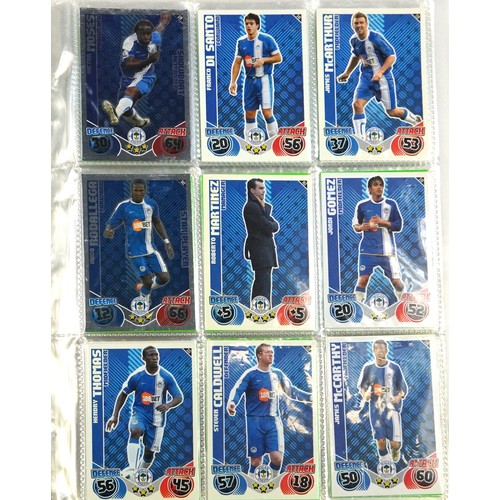 1432 - Topps Match Attax football cards including Sorensen, Scholls, Ferguson, Alonso and Upson West Ham pl... 