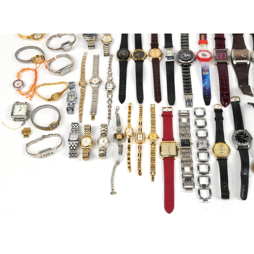 1142 - Vintage and later ladies and gentlemen's wristwatches including Sekonda, Seiko, Citizen and Oris