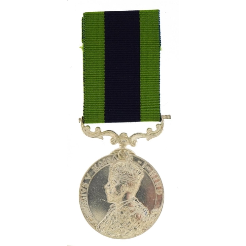 648 - British military George V India General Service medal awarded to 2727SEP.MUNSHI KHAN.3-1.PUNJAB I