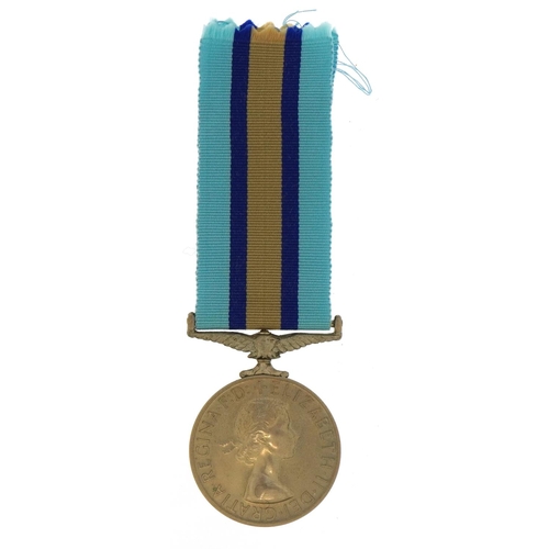 647 - British military Elizabeth II Royal Observer Corps medal awarded to Observer G H Dovell