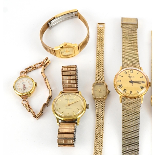 1132 - Vintage and later ladies and gentlemen's wristwatches including Paul Jobin, Titus and Sekonda