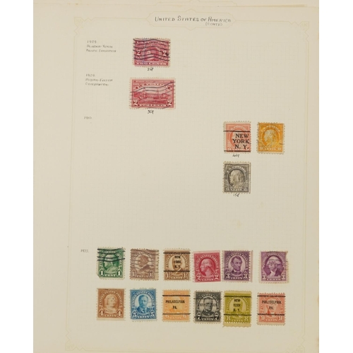 583 - Collection of antique and later world stamps, some arranged in albums