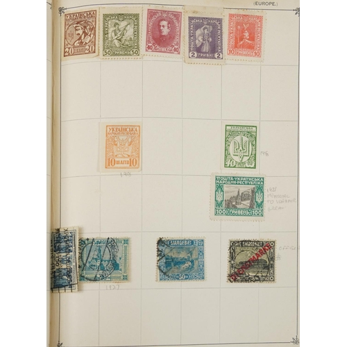 583 - Collection of antique and later world stamps, some arranged in albums