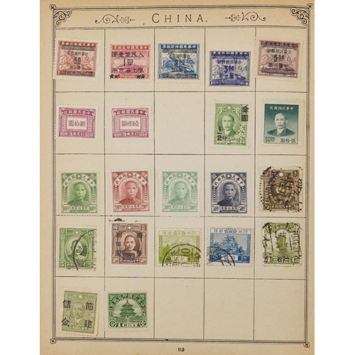 583 - Collection of antique and later world stamps, some arranged in albums