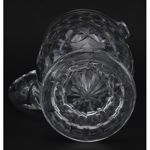 403 - Waterford Crystal Powerscourt pitcher, 19.5cm high