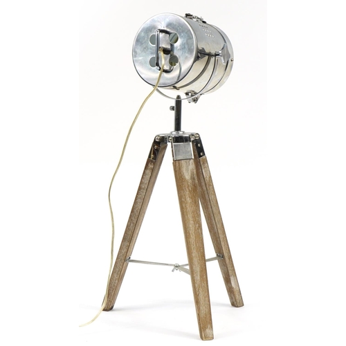 1109 - Industrial design spotlight design table lamp, 68cm high