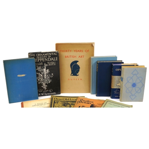 638 - Collection of vintage and later books including Recollections of Rubens by Jacob Burckhardt, Coming ... 