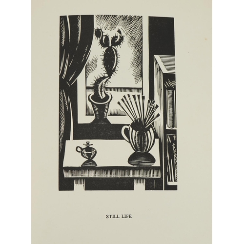 615 - Modern Woodcutters by Edward Wadsworth, published The Little Art Rooms, Adelphi