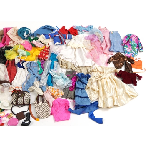 461 - Large collection of vintage and later Barbie and Sindy dolls, clothing, furniture and accessories