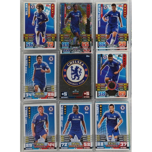 453 - Topps Match Attak football cards, 2015-2016 season, including Arsenal, Liverpool, Manchester City, M... 