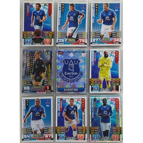 453 - Topps Match Attak football cards, 2015-2016 season, including Arsenal, Liverpool, Manchester City, M... 