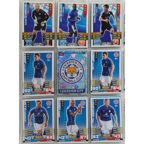 453 - Topps Match Attak football cards, 2015-2016 season, including Arsenal, Liverpool, Manchester City, M... 