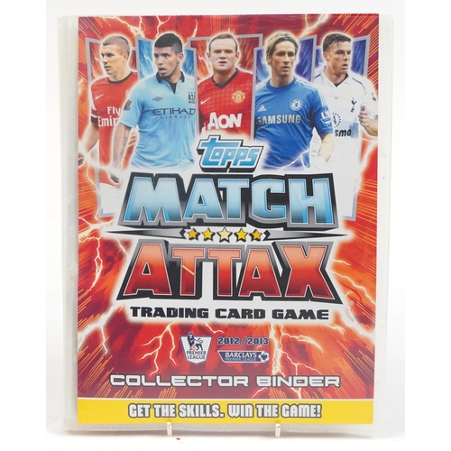 454 - Topps Match Attak football cards, 2013 season, including Arsenal, Aston Villa, Everton and Swansea a... 