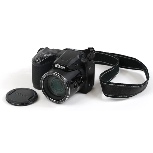 419 - Nikon Coolpix L840 camera with user case