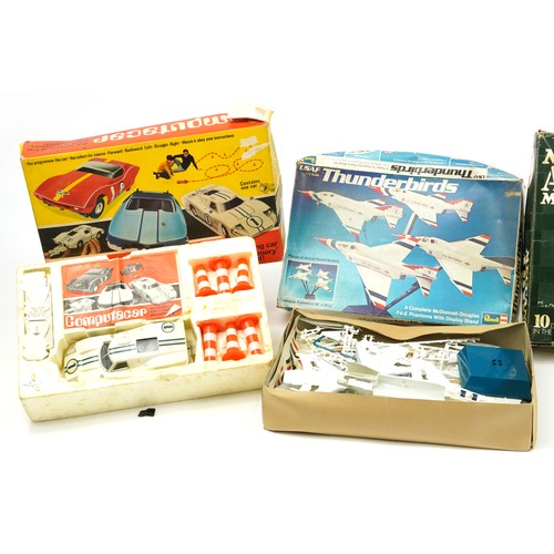 468 - Vintage toys with boxes including Computacar by Mettoy, Meccano Highway Multi Kit and Meccano Army M... 