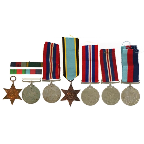 658 - Seven British military interest medals