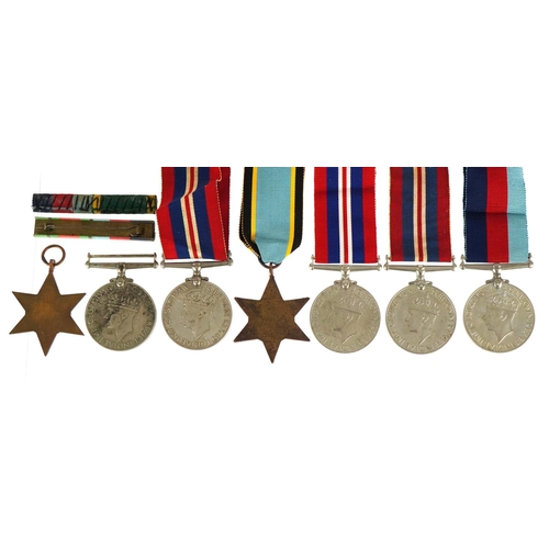 658 - Seven British military interest medals