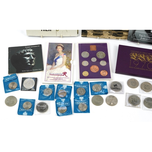 563 - Modern British coinage, some proof, including the world's first silver sovereign