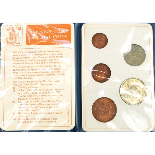 563 - Modern British coinage, some proof, including the world's first silver sovereign